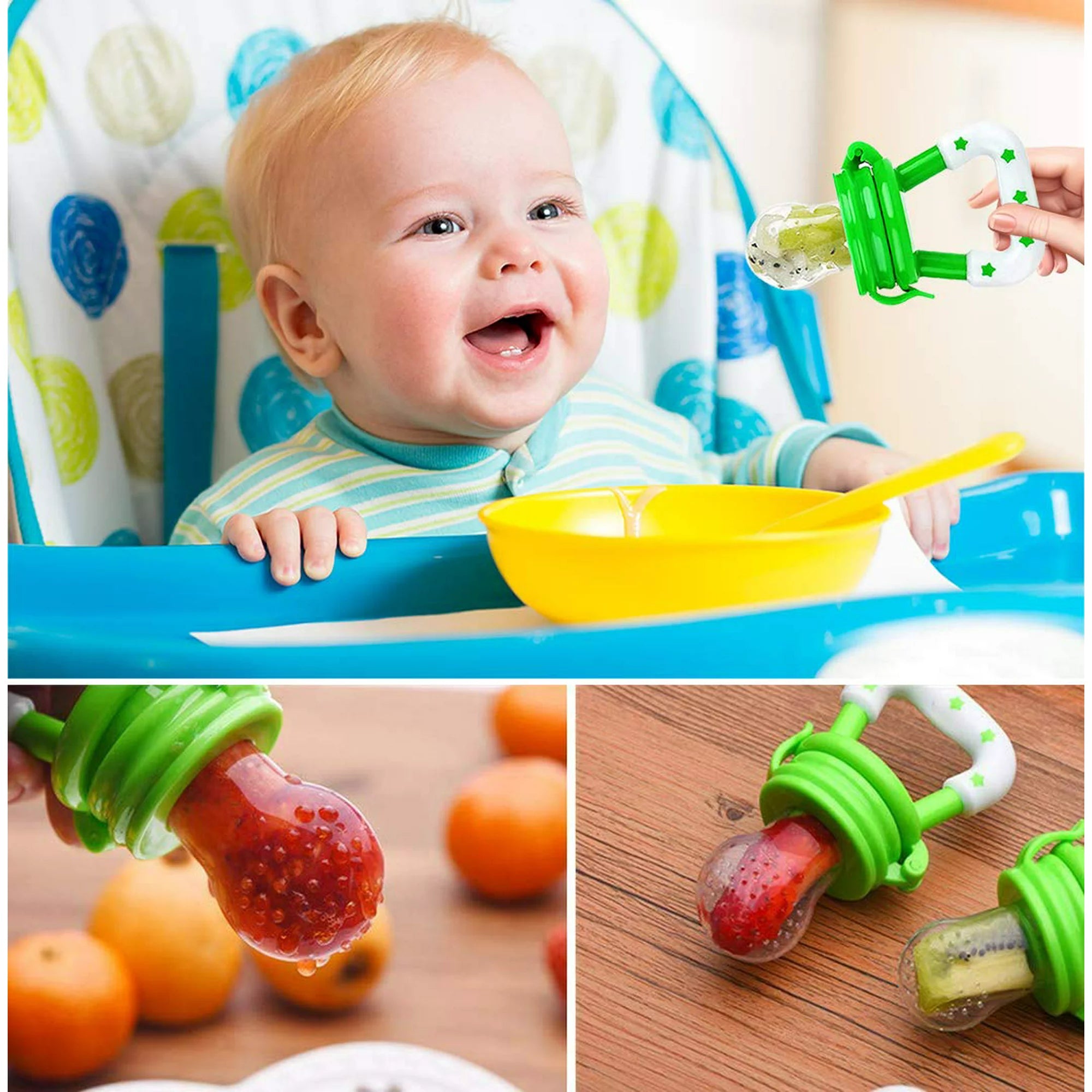 Baby Solid Baby Fruit Pacifier Nepel