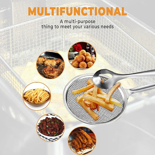 2 In 1 Frying Tong | Imported Small Multi-functional
