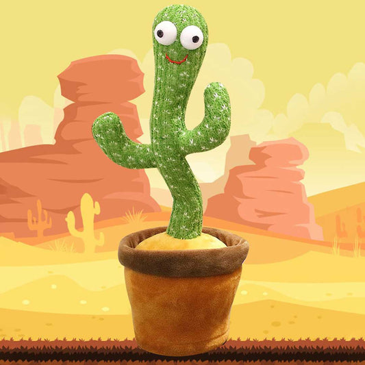 Cute Dancing Cactus Toy With Talking