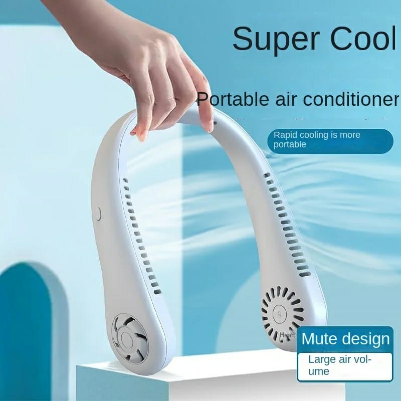 Vaneless Hanging Neck Fan | Portable
