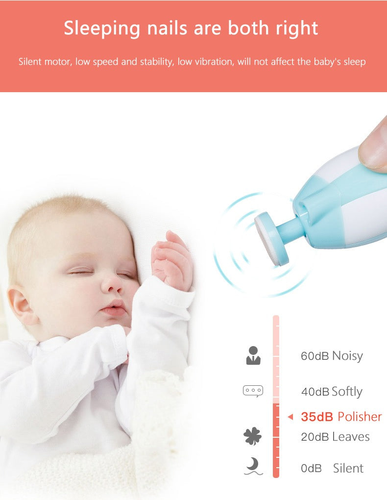Electric Nail Clipper – Baby Nail Trimmer