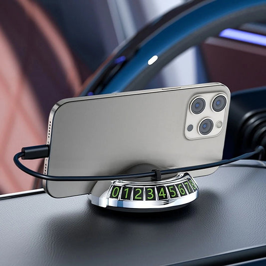 2 In 1 Dashboard Car Phone Holder With Navigation