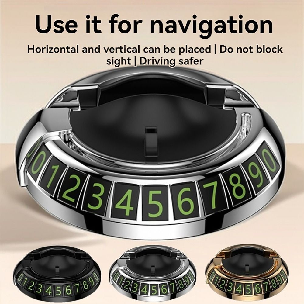 2 In 1 Dashboard Car Phone Holder With Navigation